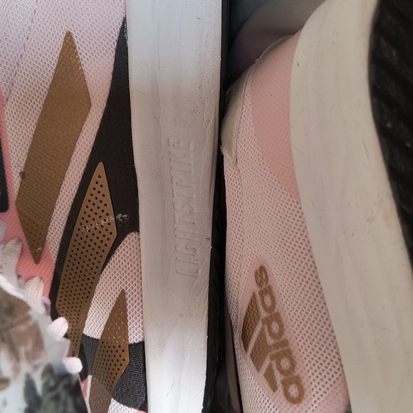 Adidas Adizero pink size 9 - Picture 2 of 5
